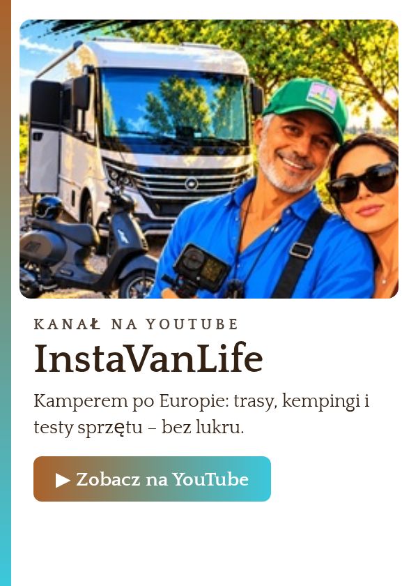 InstaVanLife – kanał o podróżach kamperem na YouTube